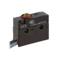 ZF Button Micro Switch, Wire Terminal, 100mA, 250 V AC, SPDT, IP6K7 DC3C-C3AA