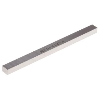 RS PRO HSS Square Tool Bit, Grade M2, 4in Overall Length, Ground Finish, ISO 5421 522-7755