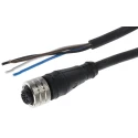 Brad from Molex Sensor Actuator Cable Female 4-Way Straight to Unterminated Free End 2 m 250V IP67 1200060018