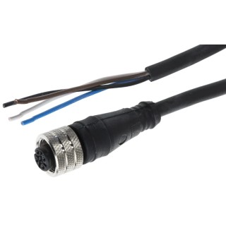 Brad from Molex Sensor Actuator Cable Female 4-Way Straight to Unterminated Free End 2 m 250V IP67 1200060018