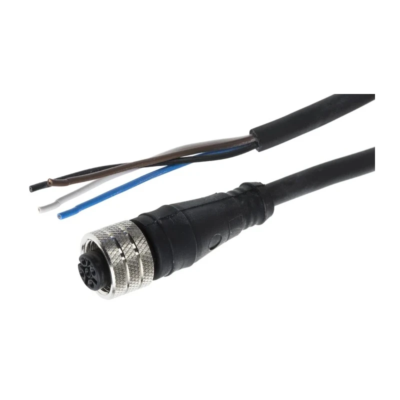 Brad from Molex Sensor Actuator Cable Female 4-Way Straight to Unterminated Free End 2 m 250V IP67 1200060018