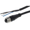 Brad from Molex Sensor Actuator Cable Female 4-Way Straight to Unterminated Free End 2 m 250V IP67 1200060018