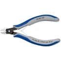 Knipex Precision Electronic Cutting Pliers With Bevel Side Cutter 125mm Jaw, Maximum Cutting Capacity 1.7mm 79 02 125