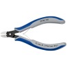 Knipex Precision Electronic Cutting Pliers With Bevel Side Cutter 125mm Jaw, Maximum Cutting Capacity 1.7mm 79 02 125
