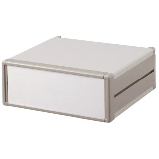 Takachi Electric Industrial Light Grey Aluminium Project Box 222 mm Height 430 mm Width 450 mm Length MO222-43-45GS