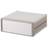Takachi Electric Industrial Light Grey Aluminium Project Box 222 mm Height 430 mm Width 450 mm Length MO222-43-45GS