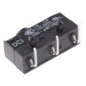 ZF Button Micro Switch with Right Angle PCB Terminal, 6A, 250V AC, SPDT, IP6K7 DC1C-K8AA