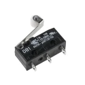 ZF Short Roller Lever Micro Switch, Solder Terminal, 6A, 250 V AC, SPDT, IP50 DB1C-A1RB