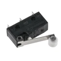 ZF Short Roller Lever Micro Switch, Solder Terminal, 6A, 250 V AC, SPDT, IP50 DB1C-A1RB
