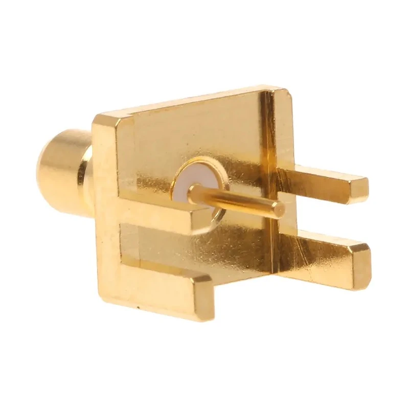 RS PRO Coaxial Connector Panel Mount Female SMB, 50 Ω, Straight Body Solder 526-5814