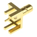 RS PRO Coaxial Connector Panel Mount Female SMB, 50 Ω, Straight Body Solder 526-5814
