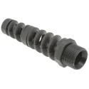 Bulgin Strain Relief Clamp for use with In-Line Flex Cable Connector, PCB Mounting Connector, Front Panel Mounting 12237