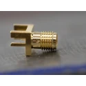 RS PRO SMA Series Coaxial Connector Edge Female SMA, 50 Ω, Straight Body Solder 526-5757