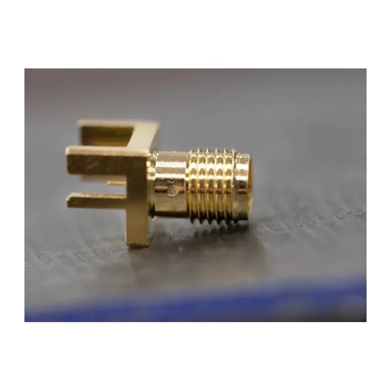 RS PRO SMA Series Coaxial Connector Edge Female SMA, 50 Ω, Straight Body Solder 526-5757