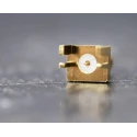 RS PRO SMA Series Coaxial Connector Edge Female SMA, 50 Ω, Straight Body Solder 526-5757