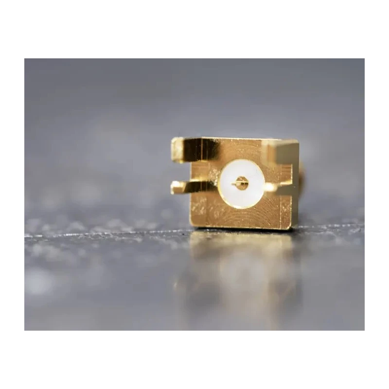 RS PRO SMA Series Coaxial Connector Edge Female SMA, 50 Ω, Straight Body Solder 526-5757