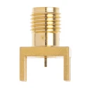 RS PRO SMA Series Coaxial Connector Edge Female SMA, 50 Ω, Straight Body Solder 526-5757