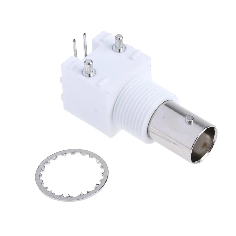RS PRO Coaxial Connector PCB Female BNC, 50 Ω, Right Angle Body Through Hole 526-5864