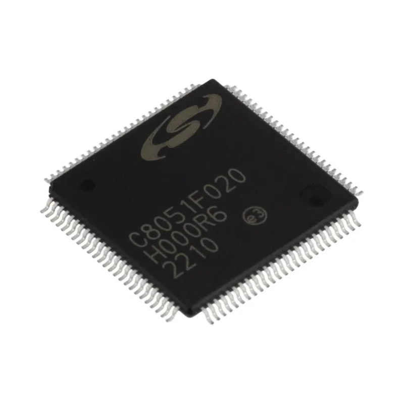 Silicon Labs 8-Bit 8051 C8051F Microcontroller 25 MHz 64kB FLASH 100-Pin TQFP C8051F020-GQ