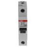 ABB System Pro M Compact Miniature Circuit Breaker, 1-Pole, 1A, Type D, 253V AC, 72V DC, 6kA 2CDS251001R0011 S201-D1