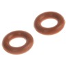 RS PRO Silicon O-Ring, 3.68 mm Inside Diameter, 0.28125 in Outside Diameter, 1.78 mm Thickness, Shore 60 Hardness 527-9756