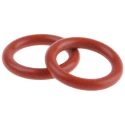 RS PRO Silicon O-Ring, 12.37 mm Inside Diameter, 0.6875 in Outside Diameter, Shore 60 Hardness, Temperature Range 527-9835