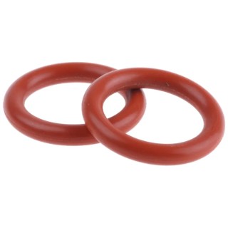 RS PRO Silicon O-Ring, 12.37 mm Inside Diameter, 0.6875 in Outside Diameter, Shore 60 Hardness, Temperature Range 527-9835