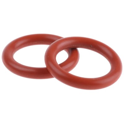 RS PRO Silicon O-Ring, 12.37 mm Inside Diameter, 0.6875 in Outside Diameter, Shore 60 Hardness, Temperature Range 527-9835