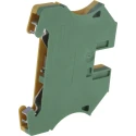 Weidmüller 2-Way WPE 4 Earth Terminal Block 4mm² Wire Size 10AWG 22 AWG Screw Termination Wemid Housing ATEX 1010100000
