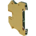 Weidmüller 2-Way WPE 4 Earth Terminal Block 4mm² Wire Size 10AWG 22 AWG Screw Termination Wemid Housing ATEX 1010100000