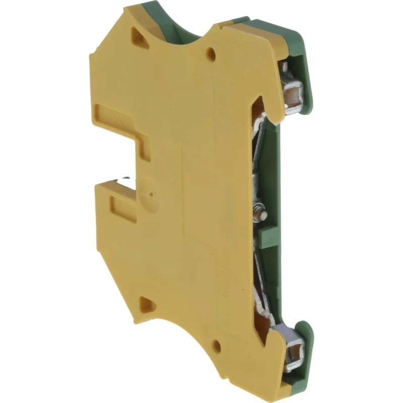 Weidmüller 2-Way WPE 4 Earth Terminal Block 4mm² Wire Size 10AWG 22 AWG Screw Termination Wemid Housing ATEX 1010100000