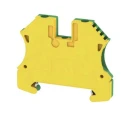 Weidmüller 2-Way WPE 4 Earth Terminal Block 4mm² Wire Size 10AWG 22 AWG Screw Termination Wemid Housing ATEX 1010100000