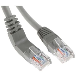 RS PRO Cat5e Ethernet Cable, 1 m, Grey RJ45 Male to RJ45 Male, U/UTP PVC 528-0150