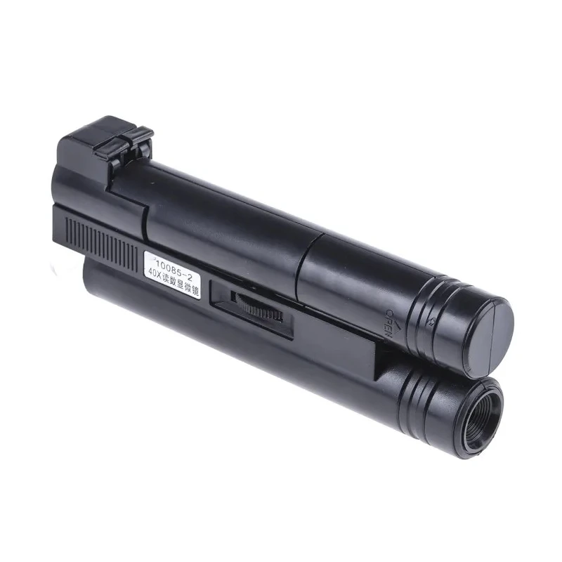 RS PRO Microscope, 40x Magnification Illuminated Pocket Microscope with Blue-Filtered LED, AA Battery Operated 528-5290