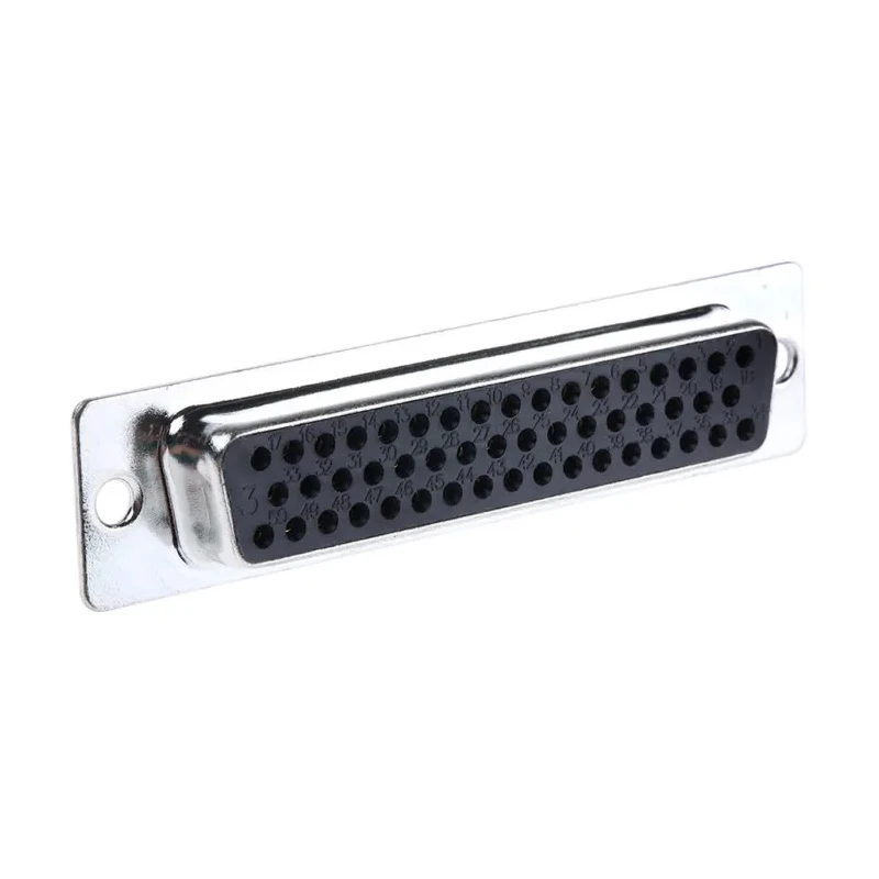 RS PRO 50 Way Straight 2.77 mm Pitch Through Hole D-Sub Connector Female 528-3648