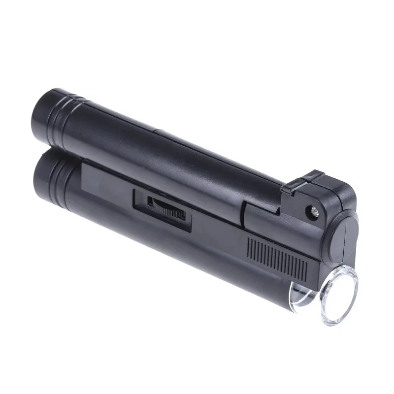 RS PRO Microscope, 40x Magnification Illuminated Pocket Microscope with Blue-Filtered LED, AA Battery Operated 528-5290