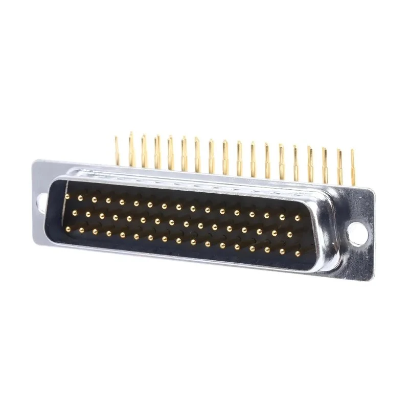 RS PRO 50 Way Right Angle 2.77 mm Pitch Through Hole D-Sub Connector Male 528-3698