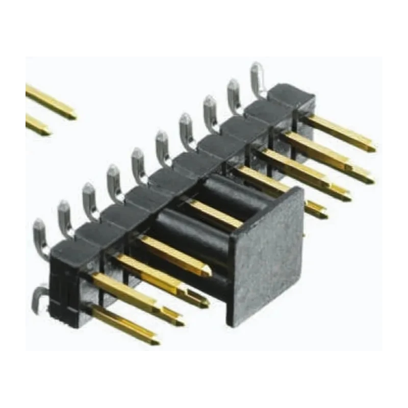 TE Connectivity AMPMODU MOD II Series Straight Surface Pin Header, 16 Contacts, 2.54 mm Pitch, 2 Row, Unshrouded 1241050-8