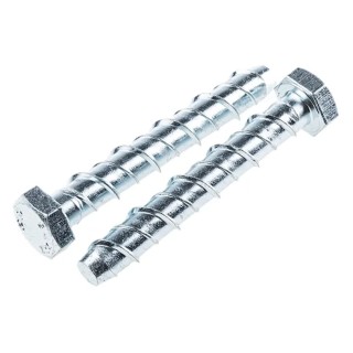 RS PRO Steel Anchor Bolt 75 mm Length 12 mm Drill Diameter Passivated Zinc Plated Finish 526-6621