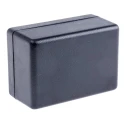 Hammond 1594 Series Black Flame Retardant ABS Enclosure IP54, 28 mm x 81 mm x 56 mm 