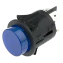 RS PRO Illuminated Push Button Switch, Latching, Panel Mount, DPST, 25 mm Cutout, IP40 IP67, 250 V AC 10A 528-7808