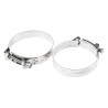 MIKALOR Wide Band Stainless Steel Hose & Jubilee Clip M0301325-1
