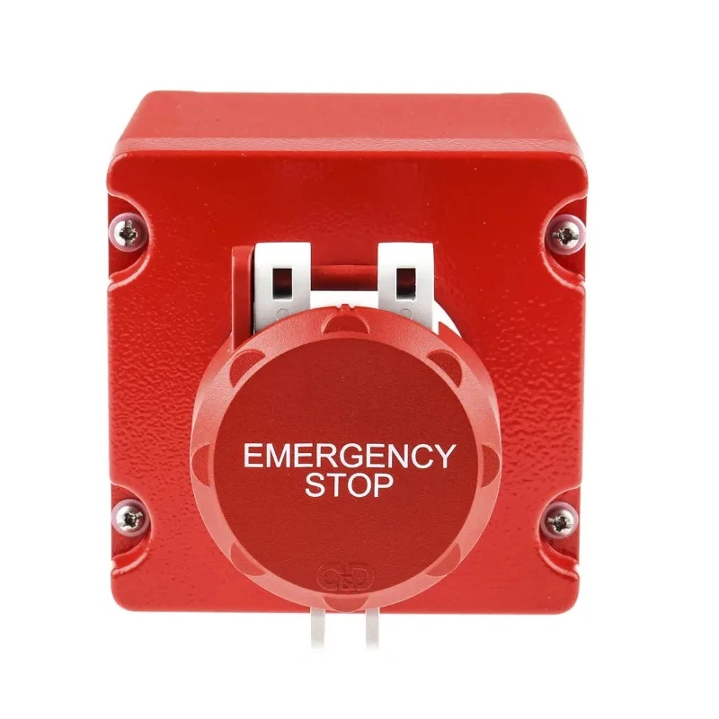 Craig & Derricott EMSH Series Pull Release Emergency Stop Push Button Surface Mount SPDT IP65 EMSH/P/F1/MR/CO