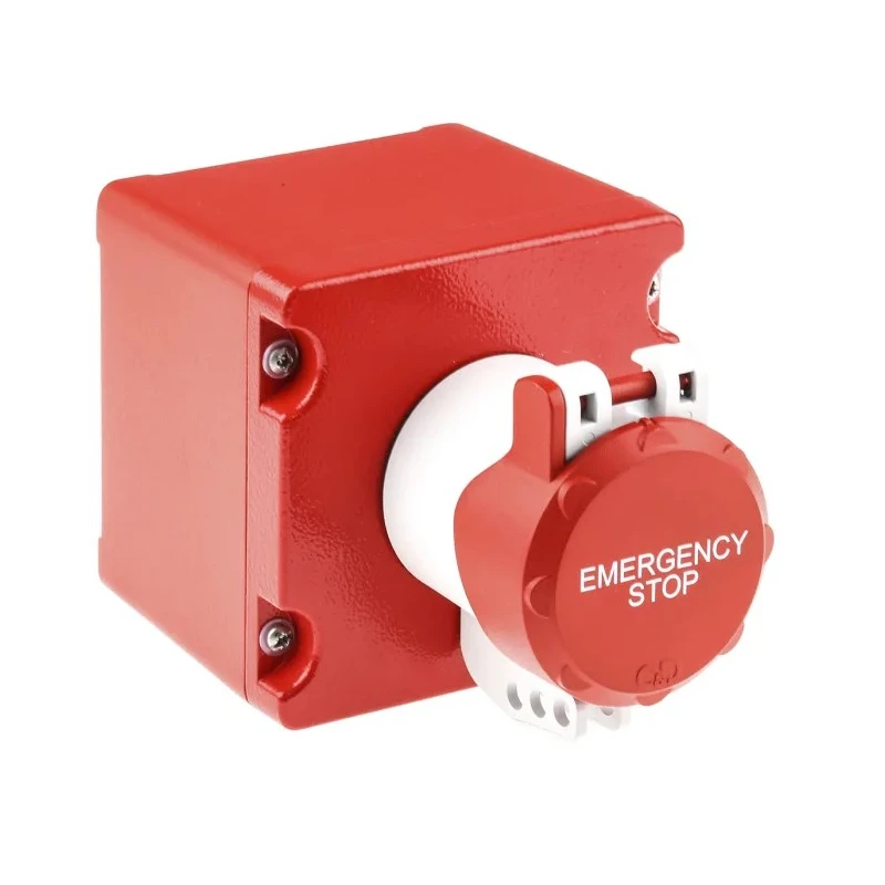 Craig & Derricott EMSH Series Pull Release Emergency Stop Push Button Surface Mount SPDT IP65 EMSH/P/F1/MR/CO