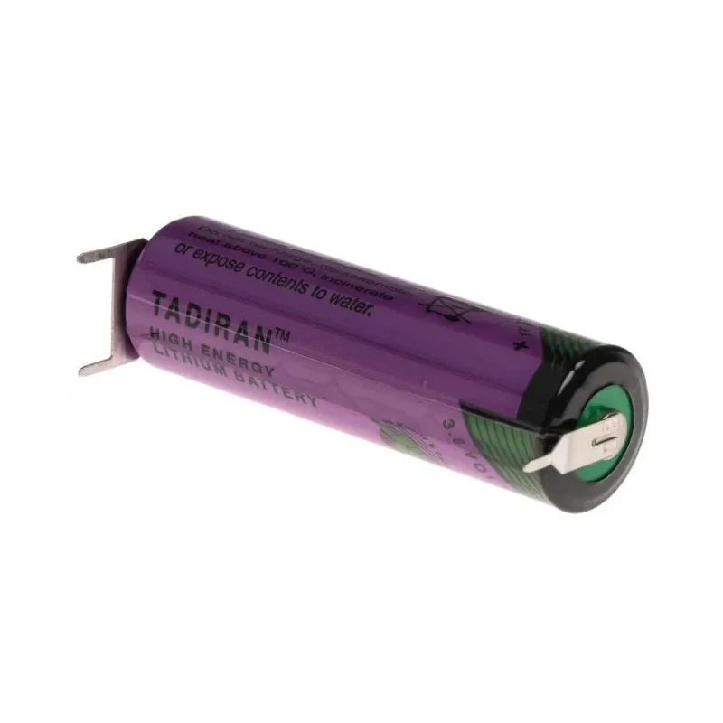 Tadiran Lithium Thionyl Chloride AA Battery 3.6 V 2.4Ah PCB Termination SL360/PT