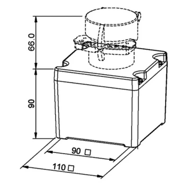 Craig & Derricott EMSH Series Pull Release Emergency Stop Push Button Surface Mount SPDT IP65 EMSH/P/F1/MR/CO