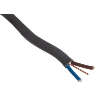 Prysmian 3 Core Power Cable Grey 1.5mm² 240V 70°C Polyvinyl Chloride Jacket 10m 20197116