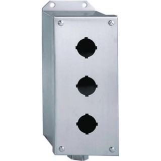 Schneider Electric Stainless Steel Harmony Push Button Enclosure 1 Hole 30mm Diameter 9001KYSS1