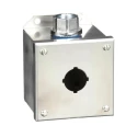 Schneider Electric Stainless Steel Harmony Push Button Enclosure 1 Hole 30mm Diameter 9001KYSS1
