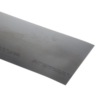 RS PRO Stainless Steel Shim 1.25 m x 150 mm x 0.25 mm 518-857